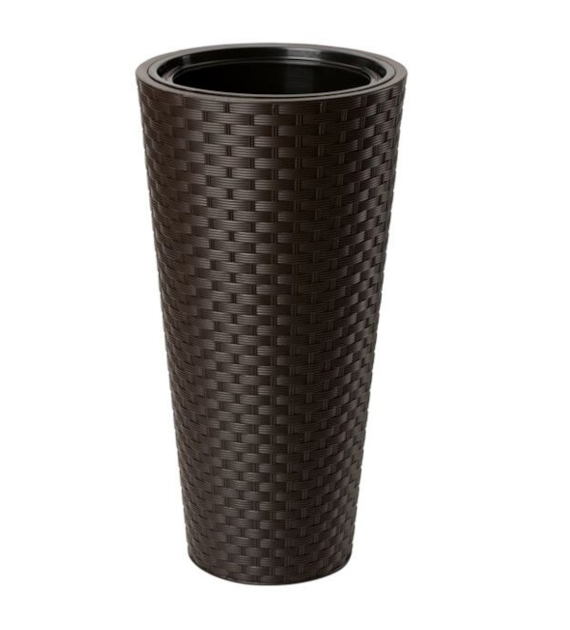 DONICA *RATTANA SLIM* OKRĄGŁA 30 CIEMNY BRĄZ+ WKŁAD