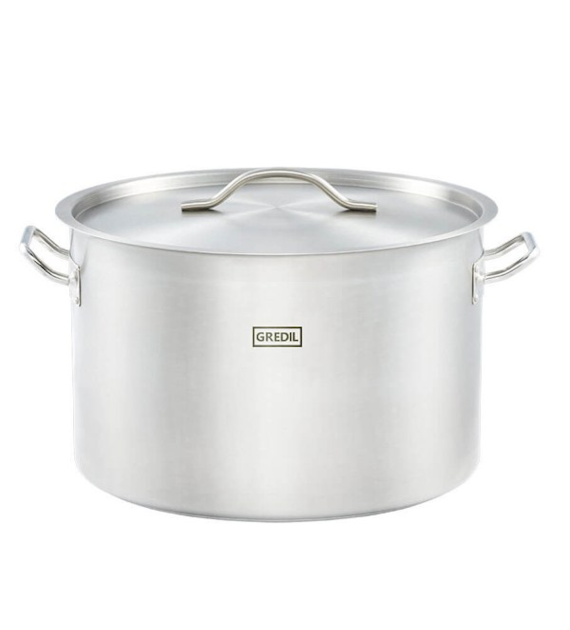 GREDIL-GARNEK ŚREDNI STALOWY 40CM/32,6L Z/P 012405