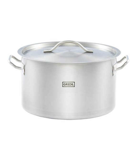 GREDIL-GARNEK ŚREDNI STALOWY 36CM/22,4L Z/P 012365