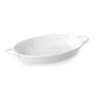 HENDI-PÓŁMISEK OWALNY PORCELANA 165X105X30MM 784006