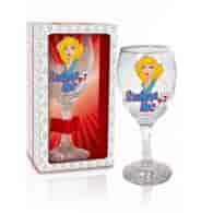 BG-KIELISZEK DO WINA 220ML *SZALONA NOC*