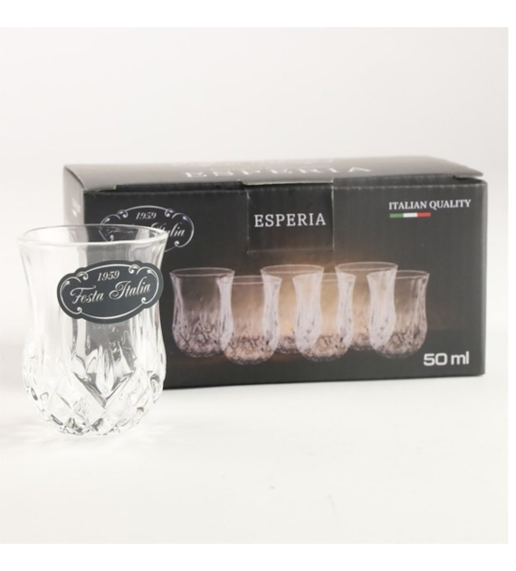 HAU-KPL. 6 KIELISZKÓW 50ML ESPERIA LXY1506