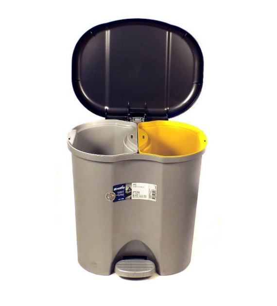 DAJAR-KOSZ Z PED.DO SEG. ODPADÓW *DUO* 2X10L 60143