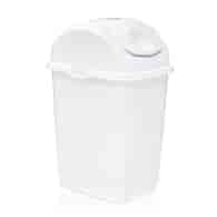 KAT-KOSZ NA ŚMIECI UCHYLNY *SLIM* 35L BIAŁY