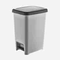KAT- KOSZ Z PEDAŁEM SLIM 60L BIAŁY