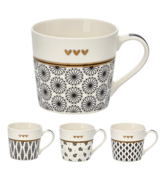 CH-KUBEK PORCELANOWY GAŁĄZKI 400ML 7932