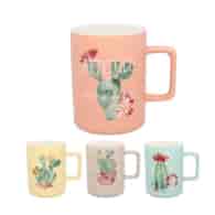 CH-KUBEK PORCELANOWY KAKTUS 400ML 5169
