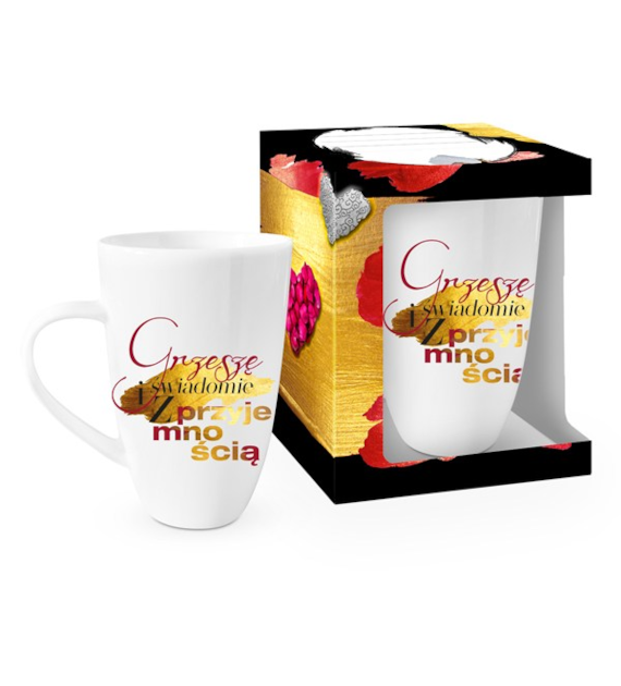 CF-KUBEK BARYŁKA 400ML *GRZESZĘ ŚWIADOMIE*