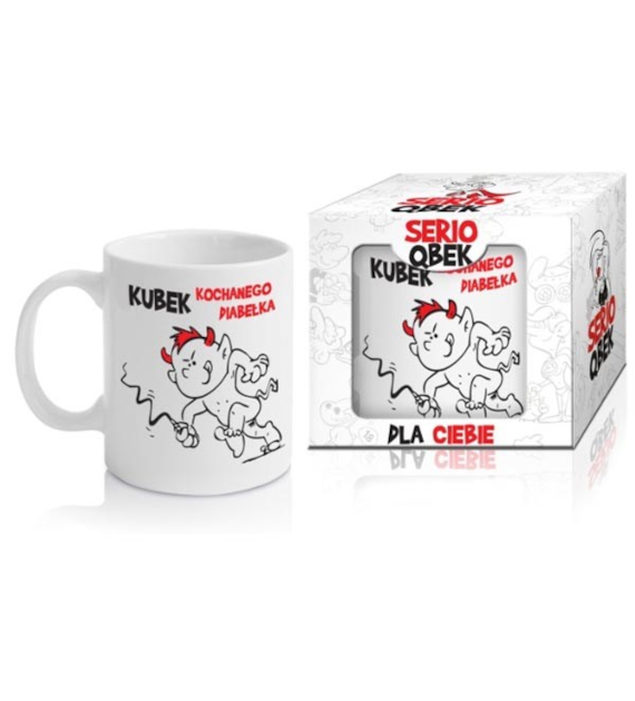 BG-KUBEK CERAMICZNY *DIABEŁEK*