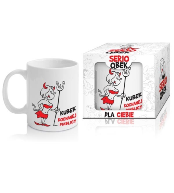 BG-KUBEK CERAMICZNY *DIABLICA*
