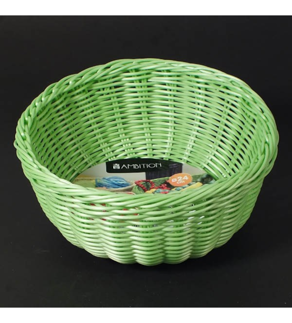 DAJ-KOSZYK OKRĄGŁY 24X9,8 *SANTE* ZIELONY 62321