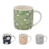 CH-KUBEK PORCELANOWY KWIATY 365ML 7918
