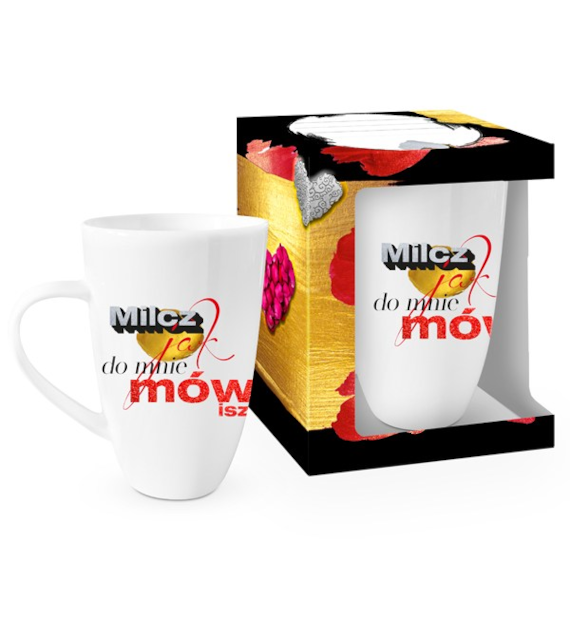 CF-KUBEK BARYŁKA 400ML *MILCZ JAK DO MNIE MÓWISZ*