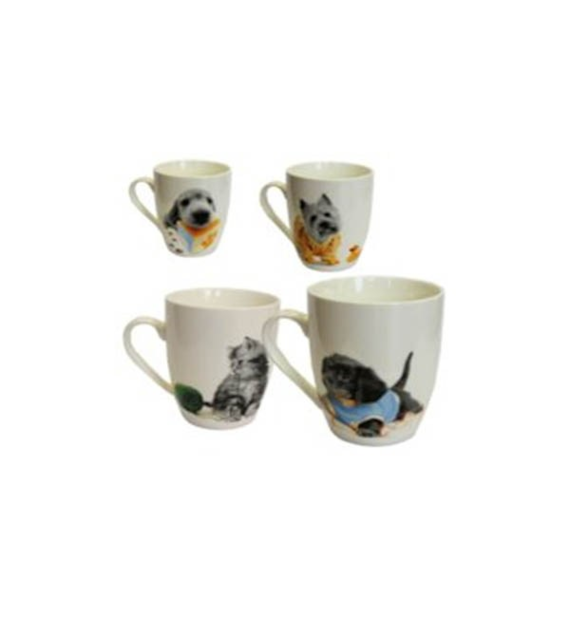 CH-KUBEK PORCELANOWY LOVELY DOGS 340ML *8374*