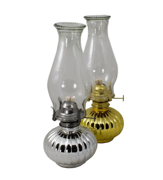 OR-LAMPA NAFTOWA DX22-039-1 SILVER/GOLD