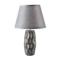 MON-LAMPA LETI GREY 38CM 3628