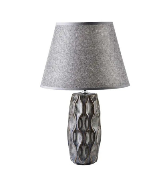 MON-LAMPA LETI GREY 38CM 3628