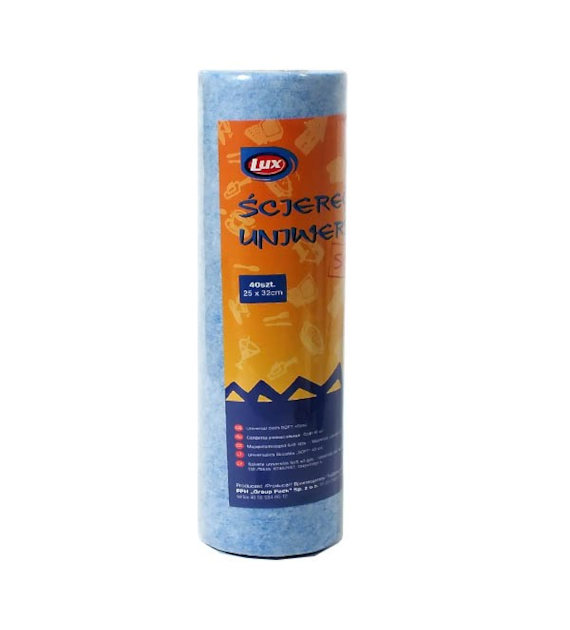 LUX-ŚCERKA UNIWERSALNA NA ROLCE A'40 *SOFT NIEBIESKA*
