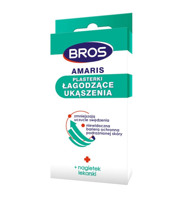 BROS-20 PLASTERKÓW ŁAGODZĄCYCH UKĄSZENIA *AMARIS*
