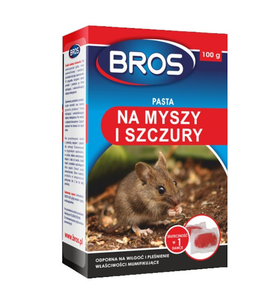 BROS-PASTA NA MYSZY 100 G /12/  X