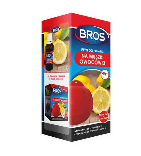 BROS-PŁYN DO PUŁAPKI NA MUSZKI OWOCÓWKI 15ML