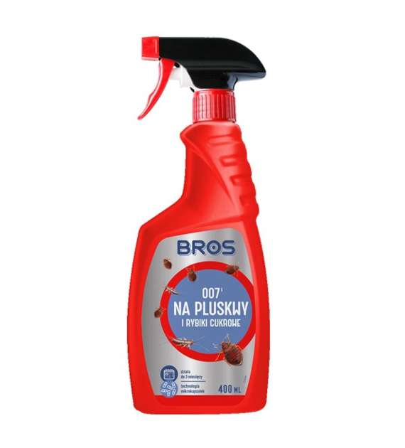 BROS-007 PŁYN NA PLUSKWY I RYBIKI CUKROWE 400ML