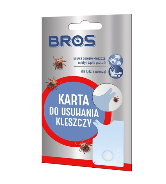 BROS-KARTA DO USUWANIA KLESZCZY