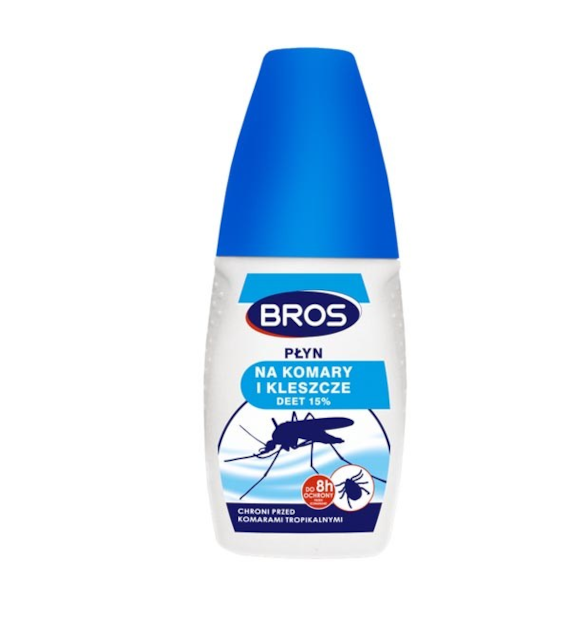 BROS-PŁYN NA KOMARY I KLESZCZE 50ML 15%DEET
