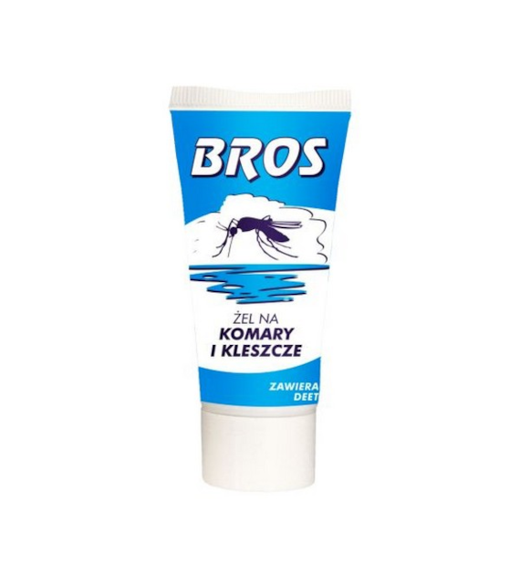 BROS-ŻEL NA KOMARY I KLESZCZE 50ML /DEET 15%/