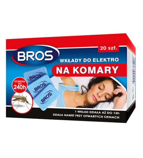BROS-WKŁAD DO ELEKTRO NA KOMARY '20 +GRATIS