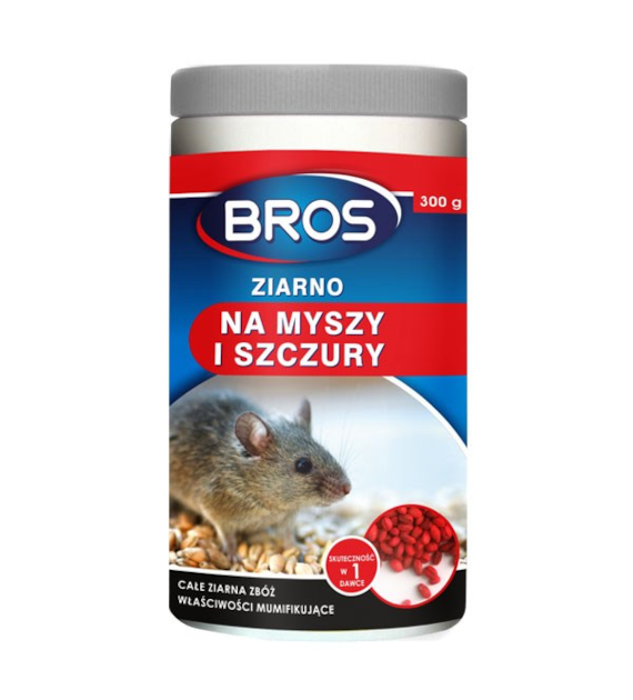 BROS-ZIARNO NA MYSZY 300G. /12/15/  X