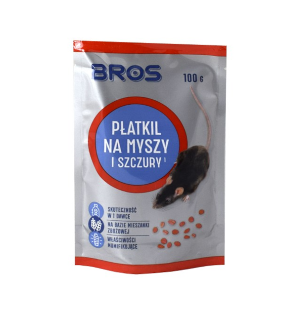 BROS-PŁATKIL NA MYSZY 100G /15/