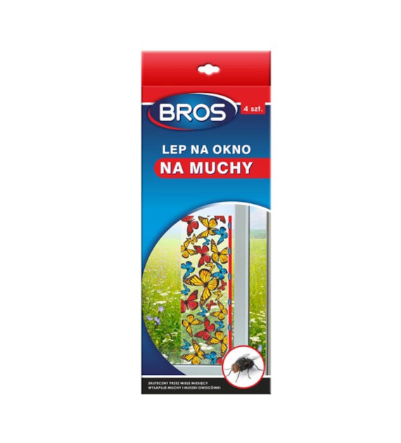 BROS-LEP NA OKNO 4-PAK