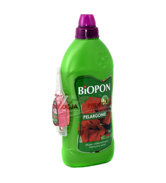 BIOPON - NAWÓZ DO PELARGONII 1L+GRATIS
