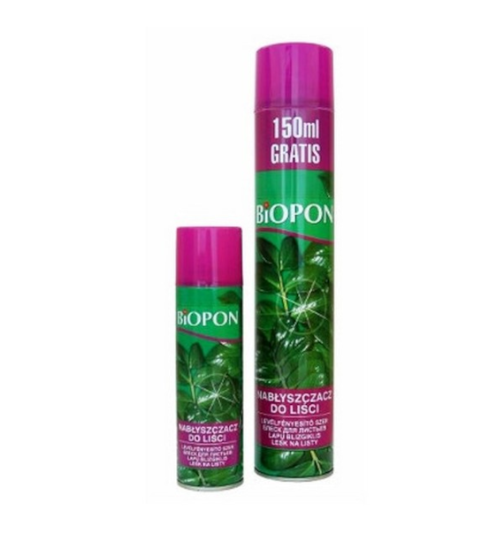 BIOPON-NABŁYSZCZACZ DO LIŚCI 600ML+150ML GRATIS