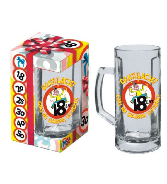 BG-KUFEL 0,5L URODZINOWY ZNAKI *18-LAT*