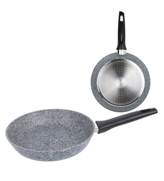 SPL-1210-PATELNIA MAESTRO GRANITE IND 26CM B/POKRYWY