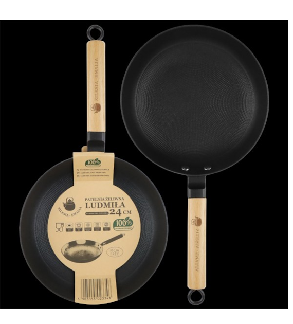 HU-PATELNIA ŻELIWNA LUDMIŁA 24CM 3346