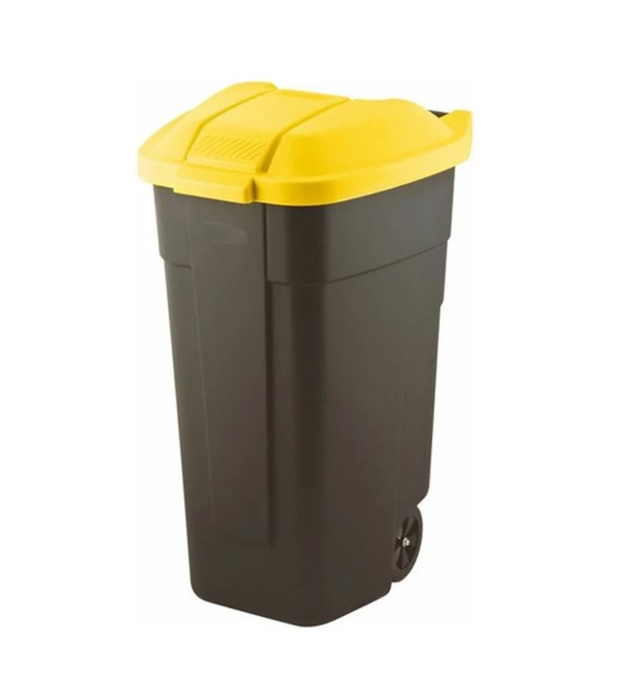 CUR-POJEMNIK NA ODPADY Z/P 110L ŻÓŁTY  214128
