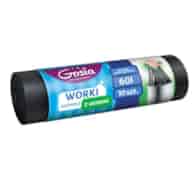 PL-WORKI NA ŚMIECI Z USZAMI LDPE 60L A'10 4388