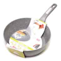PATELNIA 28CM GŁĘBOKA GRANITOWA 4295GR