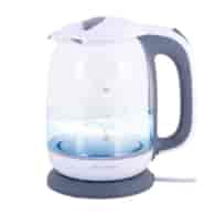 CZAJNIK ELEKTRYCZNY SZKLANY 1,7L 2200W BIAŁO-SZARY 1720G