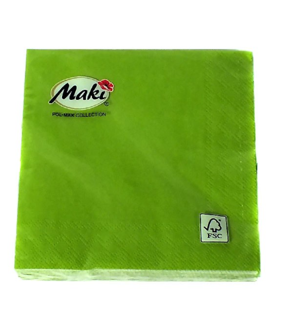 PM-SERWETKI *KOLOR* 25X25 CLCO