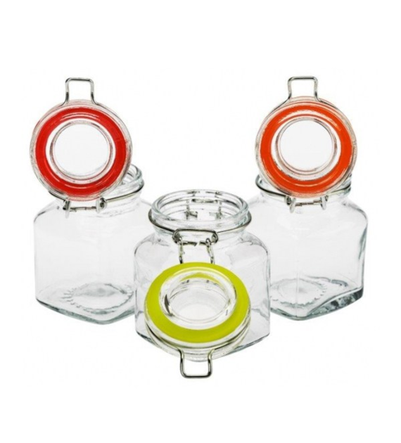 SZ-POJEMNIK SZKLANY Z KLIPSEM EDO 100ML 24059