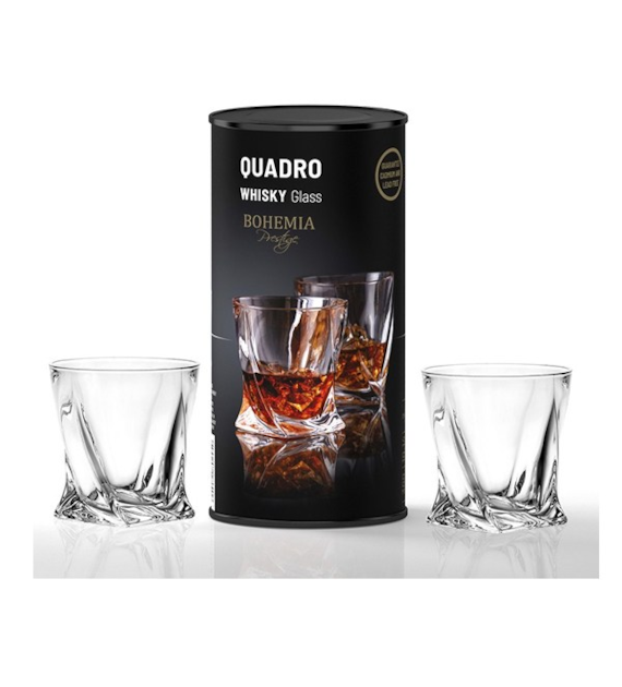 BOH-KPL. 2 SZKLANKI WHISKY *QUADRO* TUBA 802459