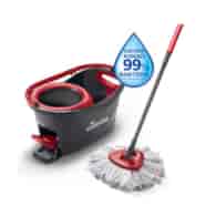 KPL. WIADRO+MOP *TRÓJKĄT* OBROTOWY TURBO 3IN1 MICROFIBRA 167751/177842