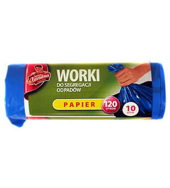STELLA-WORKI DO SEGREGACJI ODPADÓW 120L A'10 NIEBIESKIE 7065