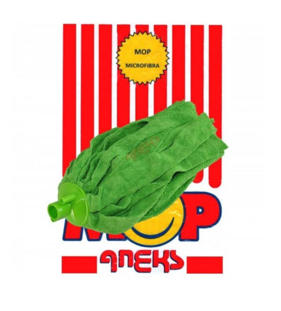 ANEKS-KOŃCÓWKA MOP MIKROFIBRA 160G ZIELONY 11678