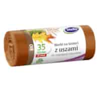 STELLA-WORK Z USZAMI DO SEGREGACJI ODPADÓW *BIO* BRĄZOWE 35L A'20