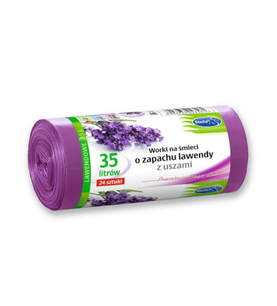 STEL-WORKI Z USZAMI LAWENDOWE 35L A'24 LDPE 3561